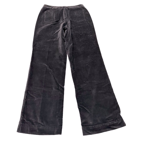 Talbots Women’s Velour Black Dress Pants Straight Leg Size 10 - Picture 2 of 6